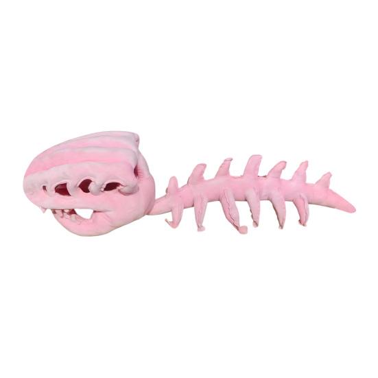 Accessori Pet Trick or Treat Costume Scheletro di Dinosauro Gatto, Outfit con Cappuccio Peluche, Costume Carino Spaventoso Leggero per Gattini Abbigliamento Halloween per Gattini