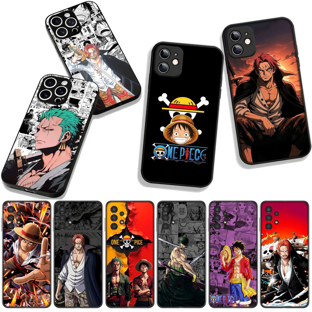 Shanks Luffy Zoro One Pieces Phone Cover for Apple iPhone 17 16 11 Pro XS Max XR 6 7 8 Plus 16E SE 2020 Air 5 SE2 Case