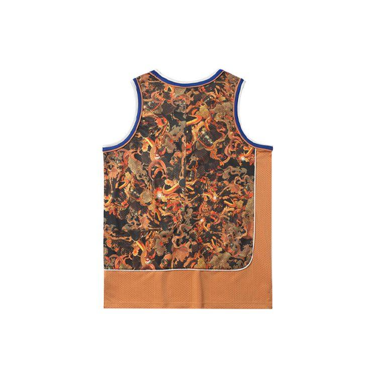 Li Ning Badfive Basketball Jersey Men's Bullfighting All Over Print AAYR001-2