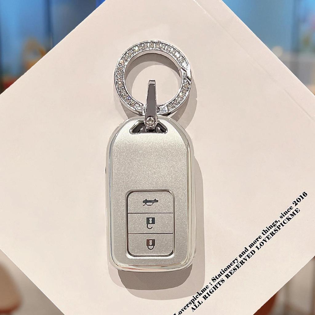 Honda Key Case for 10th Gen Civic, Accord, CRV, Vezel, HR-V, Crown, Road Style, and Lingpai.