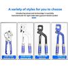 12inch Metal Stud Crimper Aluminum Alloy Punching Pliers Plaster Drywall Tools For Fastening Metal Double Handed Keel Pliers