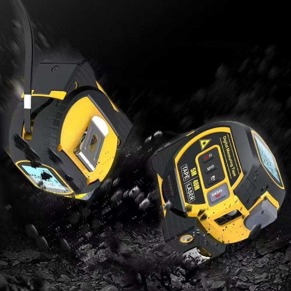 3 in 1 Laser Tape Measure High Precision Measuring Tape Building Construction