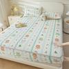 Cartoon Cute Pattern Cooling Fitted Sheet Single Natural Latex Fabric Soft Cushion for Bedding Slow Rebound Non-Slip Mattress