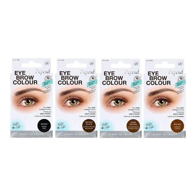 Depend Cosmetic - Perfect Eye Цвет для бровей Black