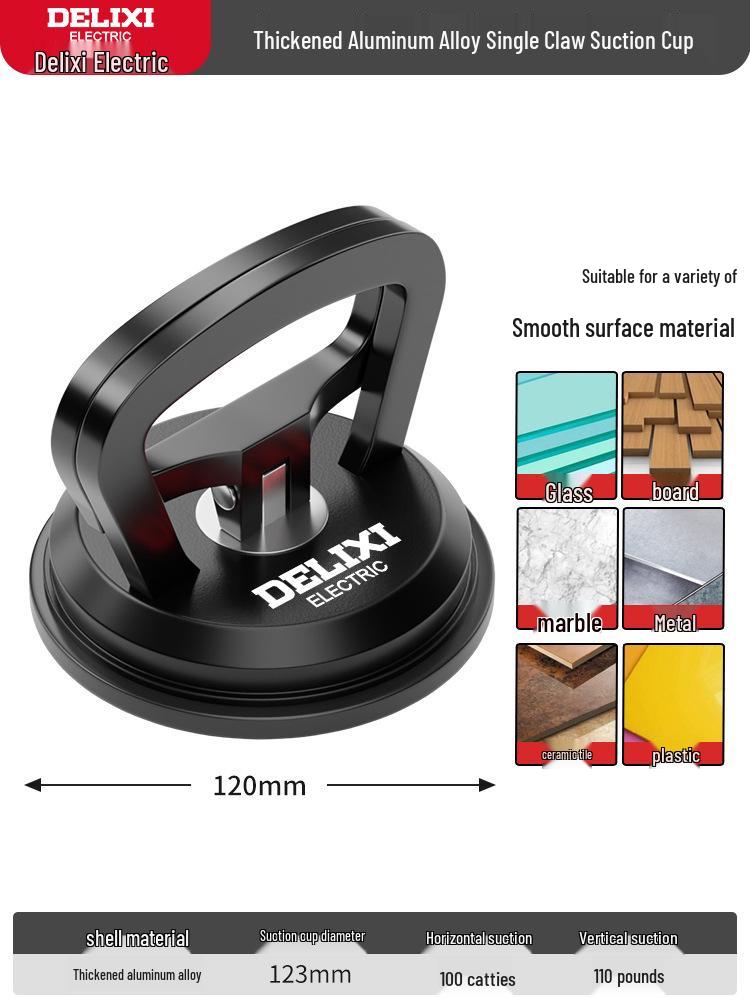 Delixi Heavy Duty Glass Suction Cup for Tile and Floor Installation