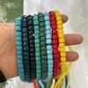 Multi-Color 6x8mm Glass Barrel Beads for Jewelry Making