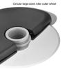 Pizza Cutter Wheel Sharp Blade with Protective Cover Easy To Clean Dishwasher Safe Ergonomic Handling Pizza Wheel