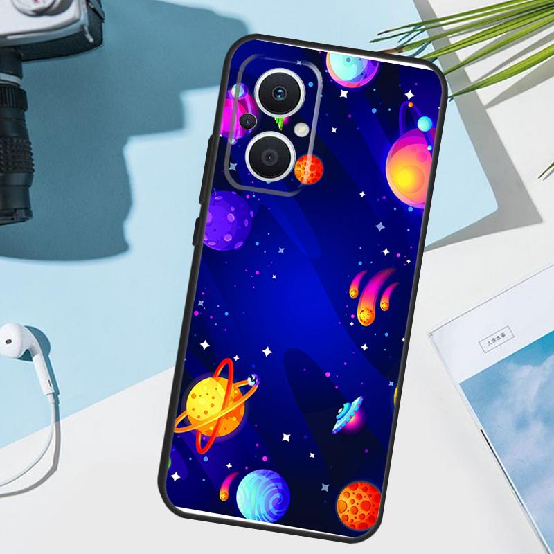 

Magic Space Planet Cover For OPPO Reno 14 F 13 12 11 10 Pro 11F 12F 13F 7 8 Lite OPPO Find X9 X8 X6 X5 Pro Case OPPO Reno12