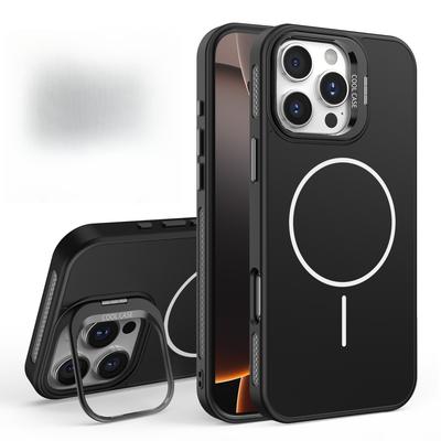 Geeignet für IPhone16 Objektivhalter Apple 15promax Dünner Kreis Starke magnetische Absorption Atmungsaktive Kühlung Handyhülle