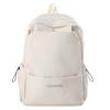 Schoolbag, Korean-style INS Backpack, Unisex Niche, Solid Color Simple Backpack, Couple Casual Lightweight High School and College Student Backpack