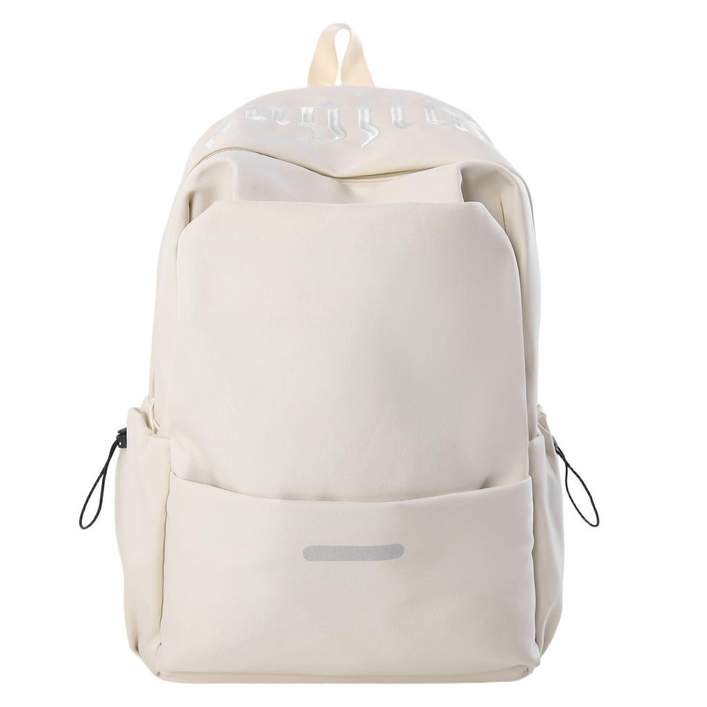 Schoolbag, Korean-style INS Backpack, Unisex Niche, Solid Color Simple Backpack, Couple Casual Lightweight High School and College Student Backpack
