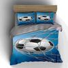 Soccer ball net. Bedding Duvet cover sets Duvet covers Pillowcases gifts (1 * Duvet Cover 2 * Pillowcases, without duvet insert)