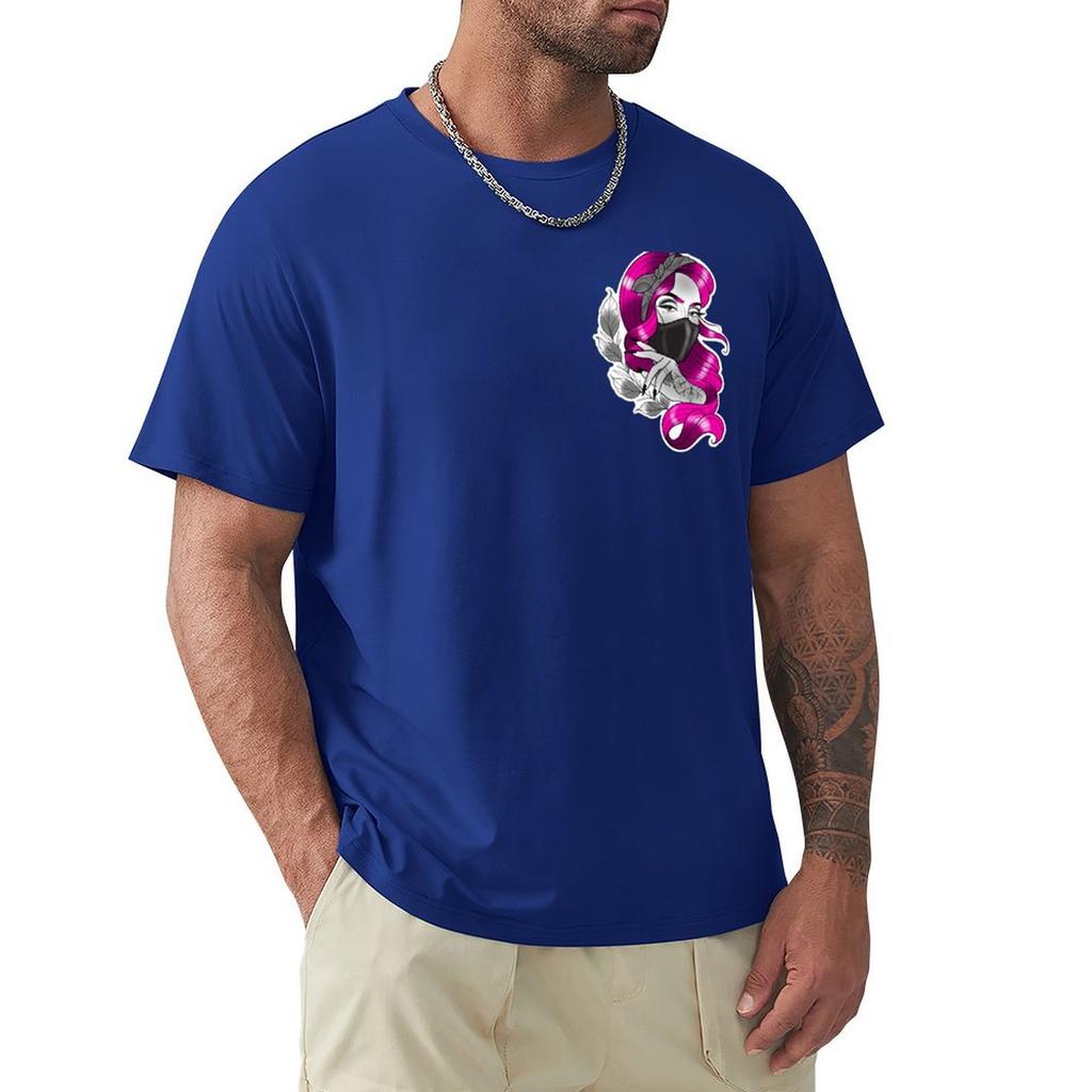 Colour Chola - Bonnie B’s Tattoo Studio T-Shirt Cute Tops Vintage T Shirts Sweat Shirts Graphic Tees Graphic Tshirt Men