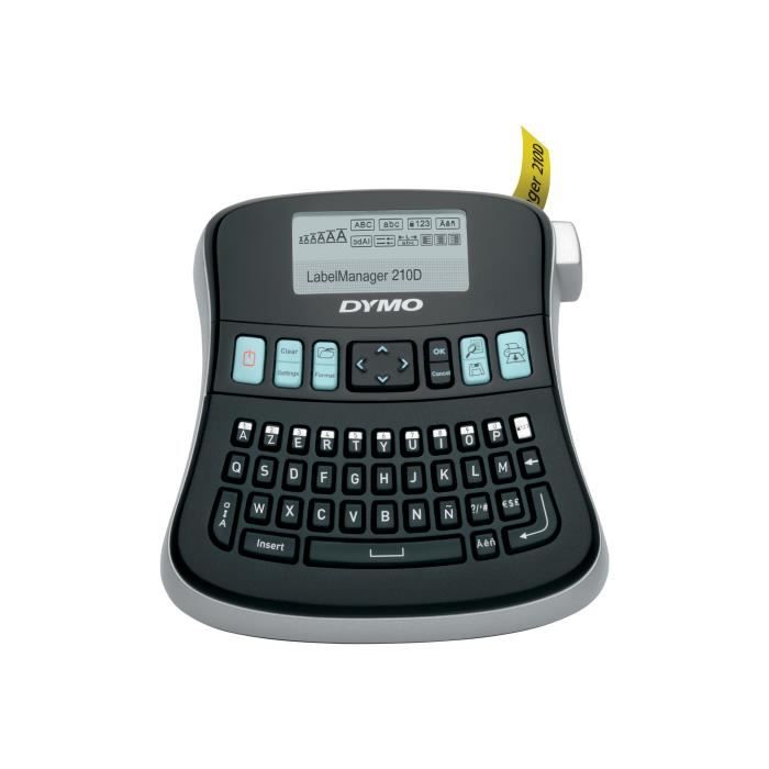 Étiqueteuse - DYMO - LabelMANAGER 210D - Monochrome - 180 dpi - 1 ligne