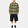 Stussy FW24 HEAVY WASHED PLAID SHIRT logo Unisex 1110339