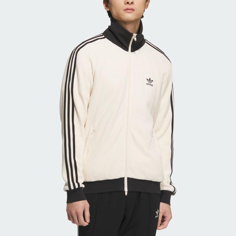 【ADIDAS】JW0109 Waffle Beckenbauer Track Top Adidas Waffle Beckenbauer Track Top Wonder White Unisex
