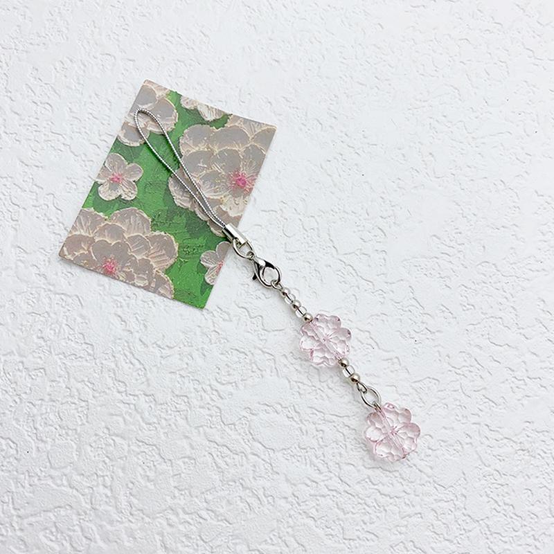 

Y2K Lucky Grass телефонные амулеты для женщин и девочек милый четырехлистный клевер бисерный брелок сумка кулон украшение подарки