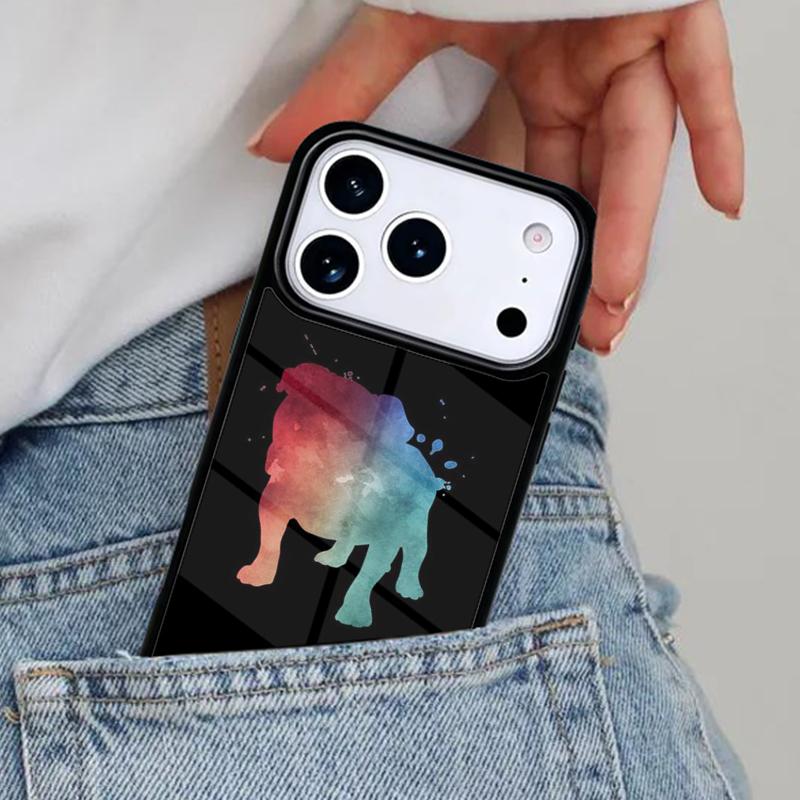 

life is better with a bulldog mom Phone Case for iPhone 17ProMax 12 13 14 15 16e 17 Pro Max Plus Air Cover iPhone 12 mini