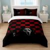 Scream Ghostface Bedroom 3Pcs Bedding Set Soft Bed Sheet Pillowcases Home Bedding Decoration