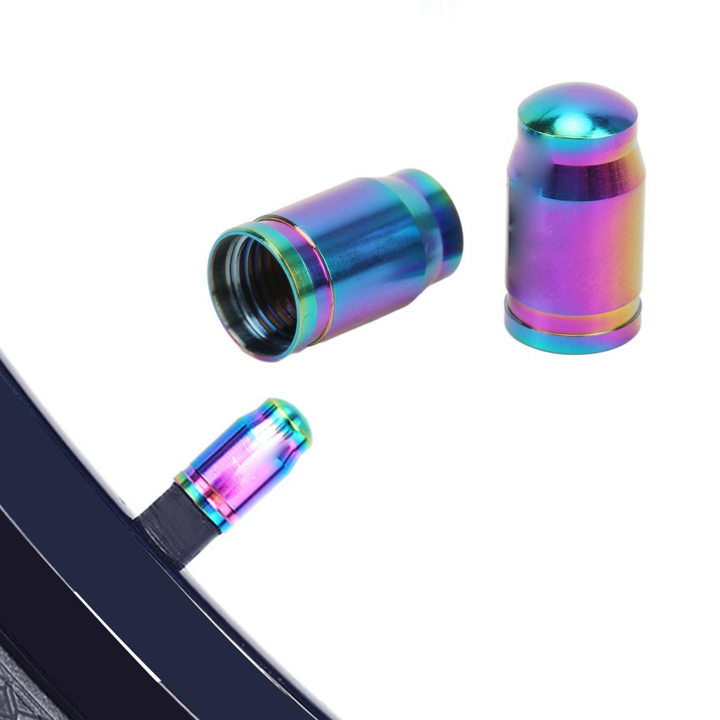 Nozzle Alloy Mechanical Property Bike Tire Valve Dustproof