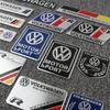 LMN1 Emblems Volkswagen Series Aluminum Badge Car Body Stickers Decals For VW GTI Polo Golf Passat Tiguan Arteon Touareg Taigo Caddy