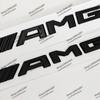 3D ABS Black Logo AMG Emblem Letters Car Trunk Badge For Mercedes Benz W204 W205 W176 W177 W212 W213 AMG Sticker Accessories