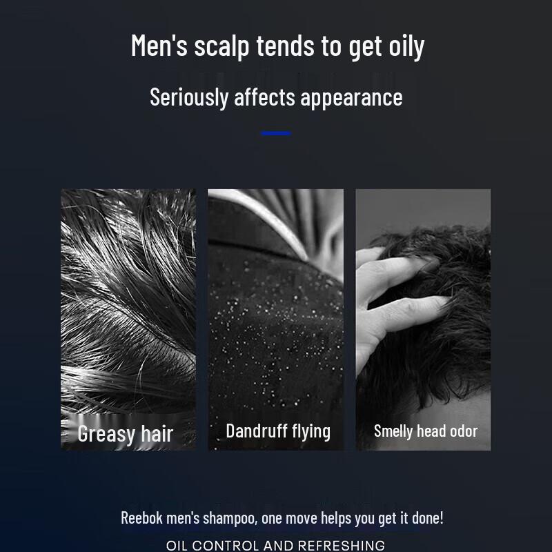 Reebok Men's Sport Refreshing Shampoo