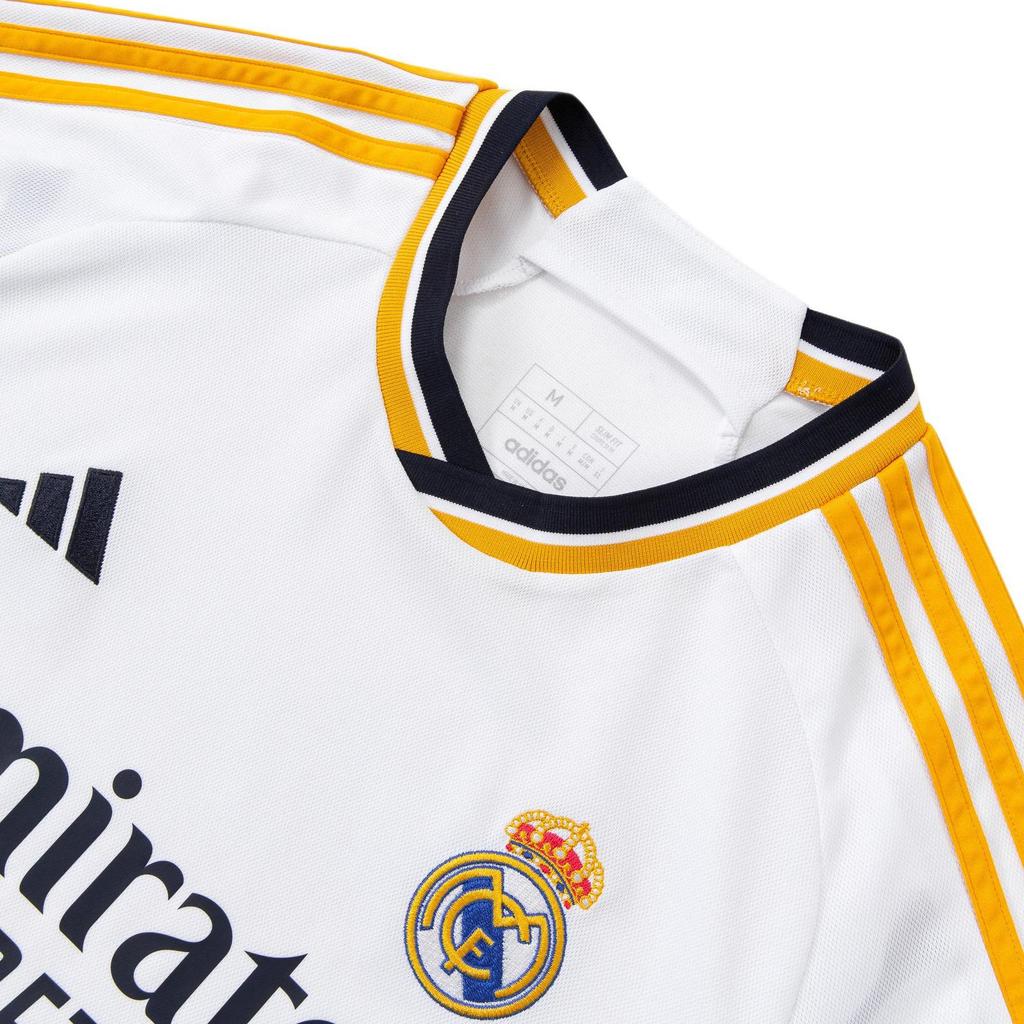 Adidas Real Madrid Soccer Jersey Fan Edition Men's White (Unisex) Soccer Jerseys HR3796