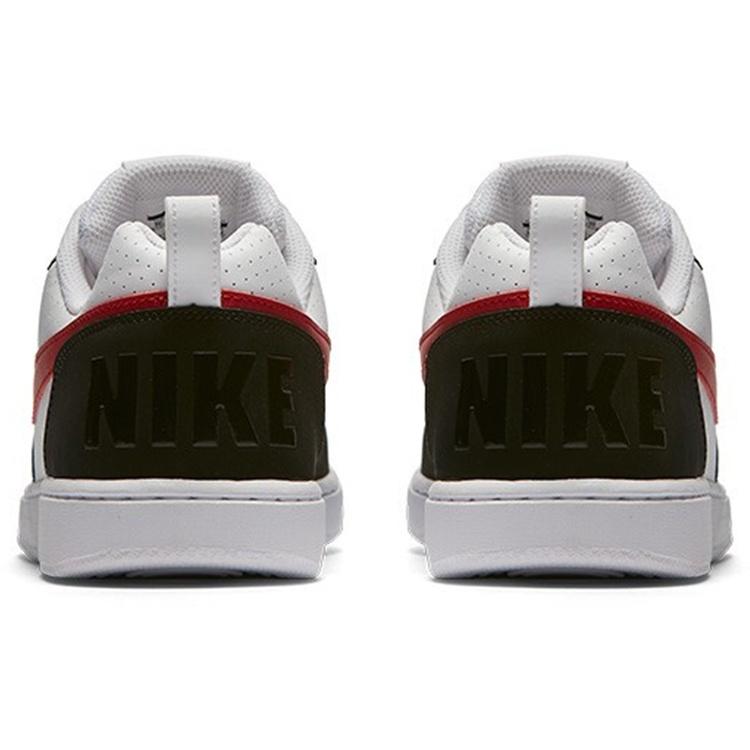 Nike Court Borough Low 'White Black Red' Men's 838937-102