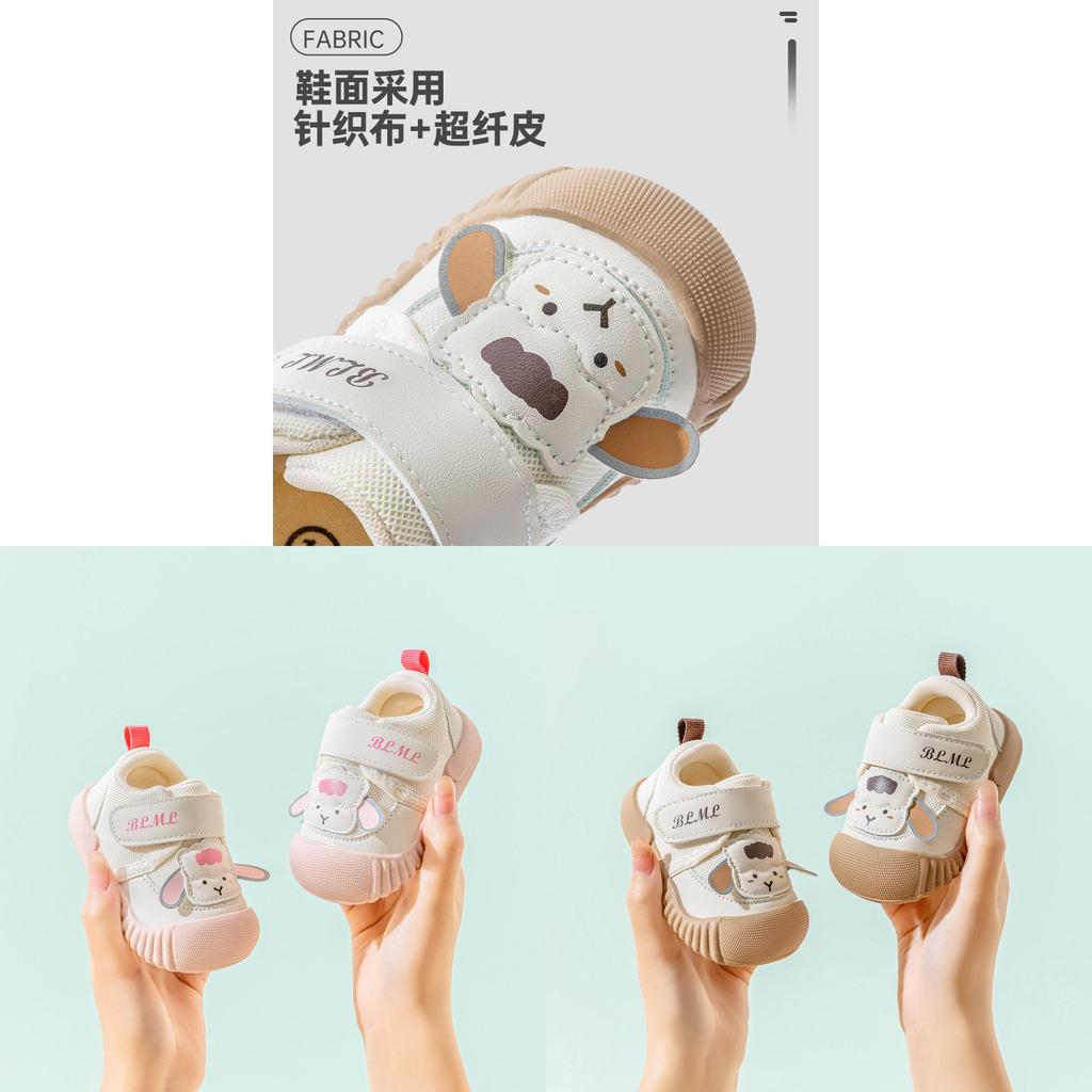 Baby Toddler Soft Sole Sneakers With Nonslip Sole For Spring Boys Girls