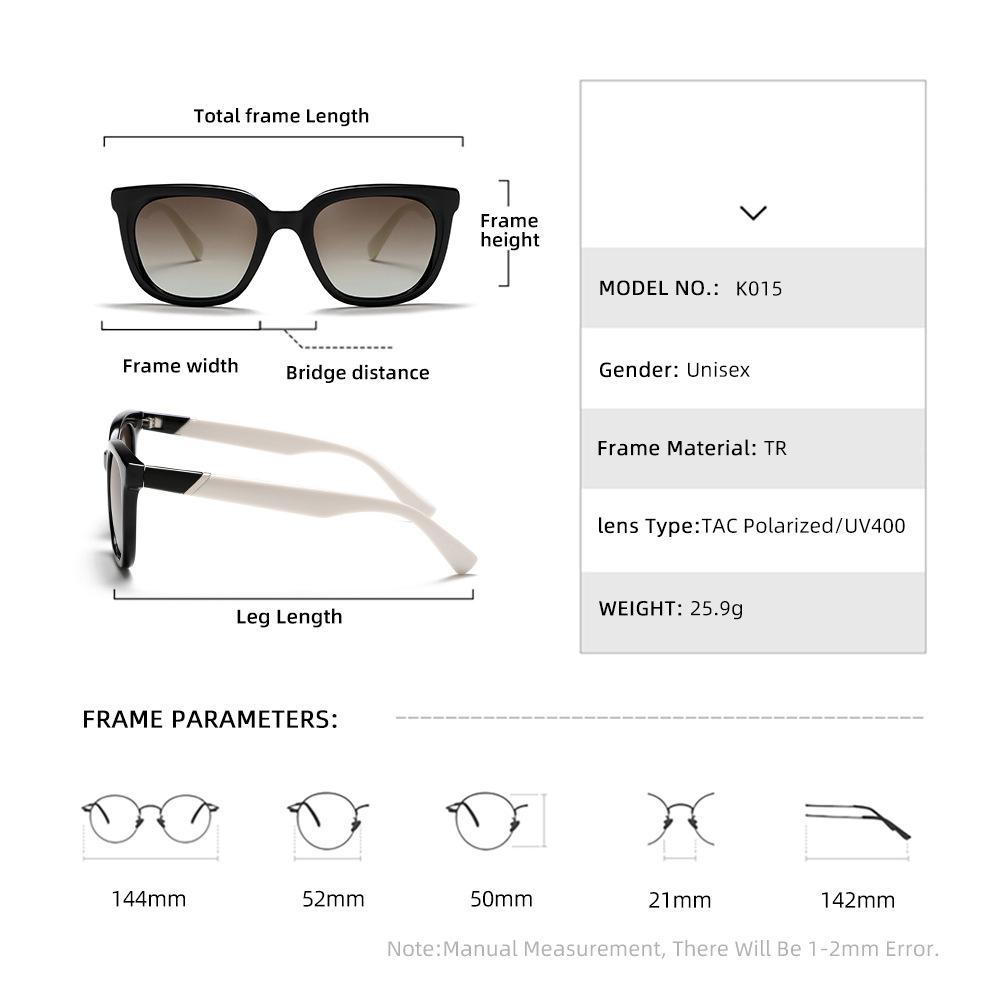 Square Sunglasses Polarized Uv400 Shades Vintage Sun Glasses Modern Polarized Sunglasses For Driving Parties Cycling