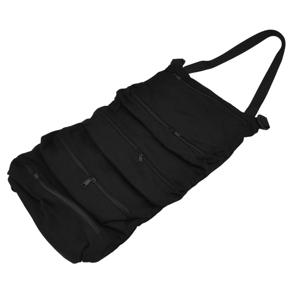 Tool Roll Up Bag Durable Oxford Fabric Wide Application Easy Storage Secure Closure Easily