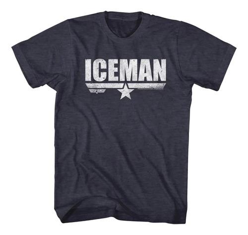 Unisex shirt Cotton Oversize Large Size Top Gun F14 Iceman Pilot Name Logo Para Hombre