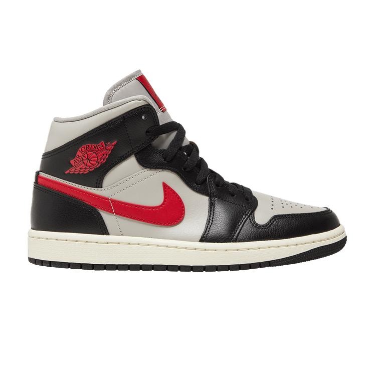 Damen Air Jordan 1 Mid 'Black College Grey' 44.5 gray
