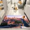 1pc  Disney Ratatouille Bathroom Absorbent Mats Anti-Slip Mats Home Decor Supplies Carpets Home Kitchen Floor Mats