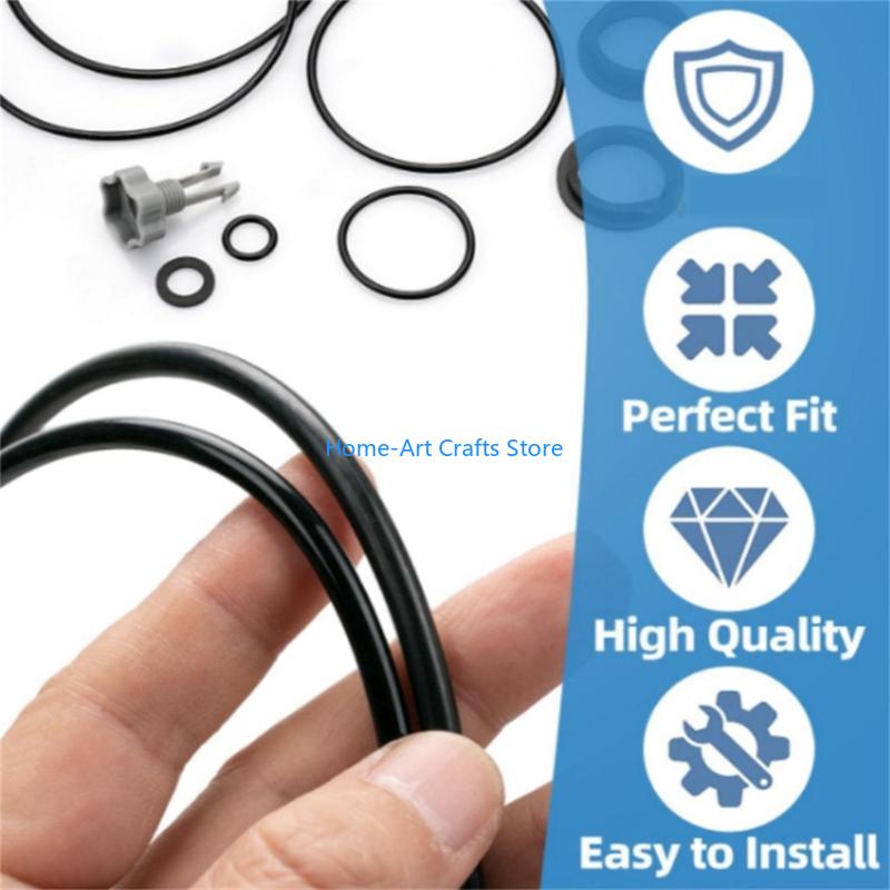 Y3NA Replacement Seal Gasket O-Rings and Valves Set For Pool Sand Filter Pumps Repair