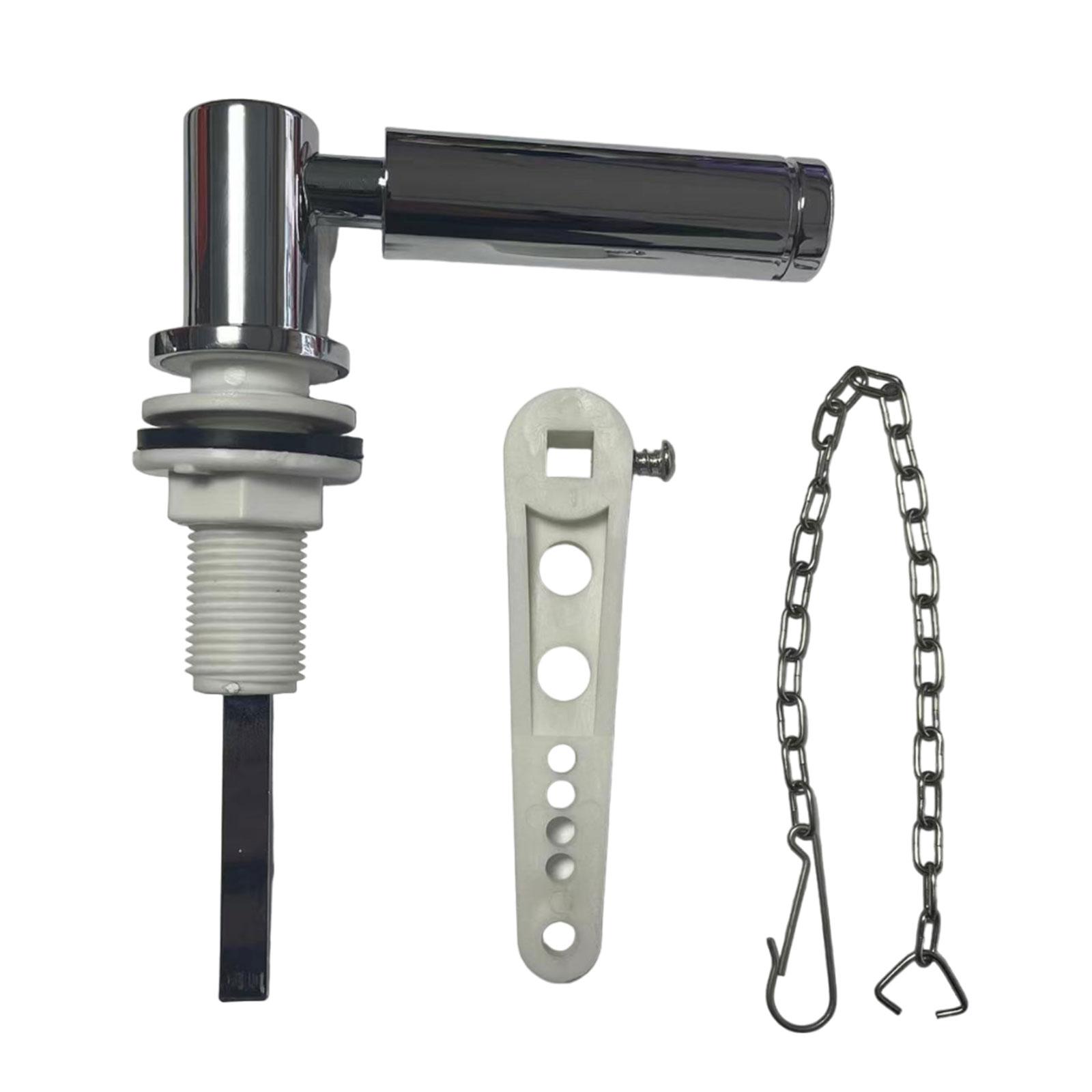 

Металлическая ручка для смыва бачка унитаза, сменный рычаг, современный инструмент для ручки для бачка унитаза, ручка для ремонта бачка унитаза