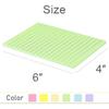 Lined Sticky Notes 4X6 in Pastel Ruled Post Stickies Colorful Super Sticking Memo Pads, 45 Sheets/pad, 6 Pads/Pack