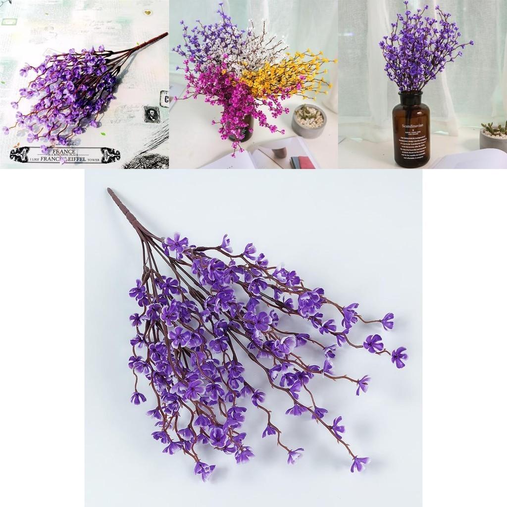 Beautiful Artificial Plum Blossom Branches For Year-round Home And Event Decor