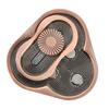 Stress Relief Slider Metal Click Triangle Portable Metal Sensory Slider Fidget Toys for Work