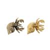 Vintage Ocean Style Hermit Crab Handles Cabinet Pulls Door Metal Handle Knobs Brass Knobs Decorative Drawers Diy