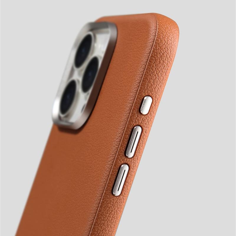 Luxury  Leather Magnetic Phone Cases For iPhone 16 Pro Max 15 14 Plus 13 12 Slim Magnetic Wireless Charge Shockproof Cover