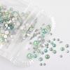 350 STÜCKE Nail Art Flache Nägel Schnee Protein Glas Kristall Farbe Diamant Zubehör Nagelanhänger 3D Nail Art Nageldeko Glitzer DIY Edelsteine