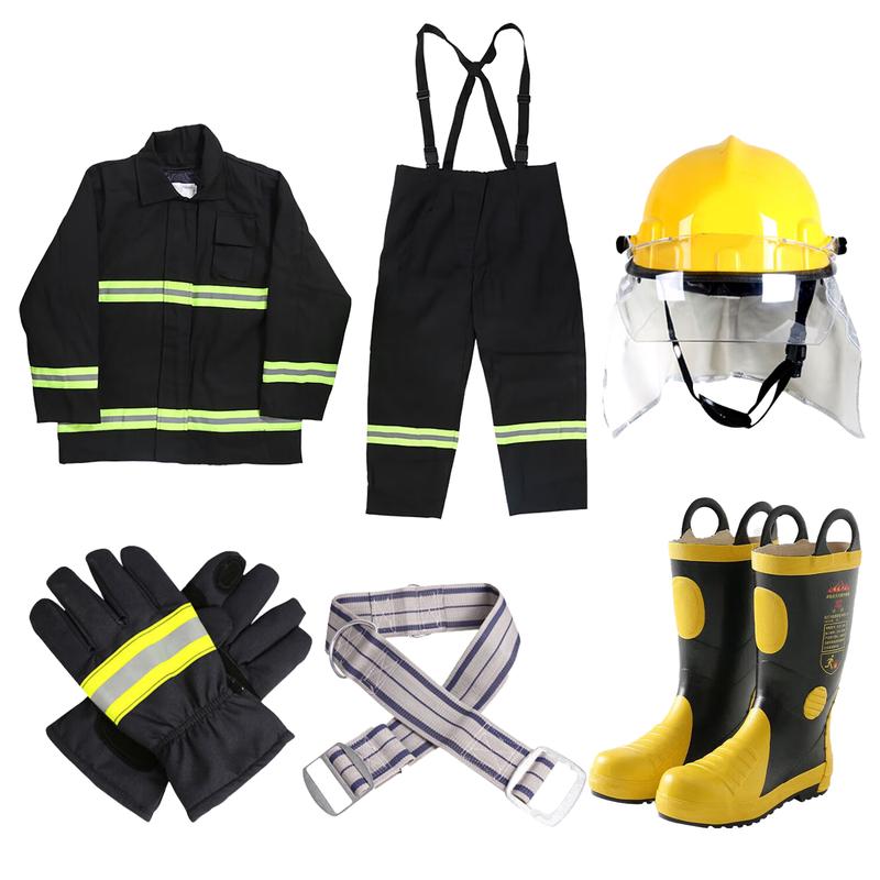 Jingyong 02 Firefighter Rescue Suit 5-Piece Set One Size