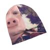 John Pig Meme Modern Adult Beanie Designed To with Laid Back Street Style or Elevate Simple Outfits with Understated Edge
