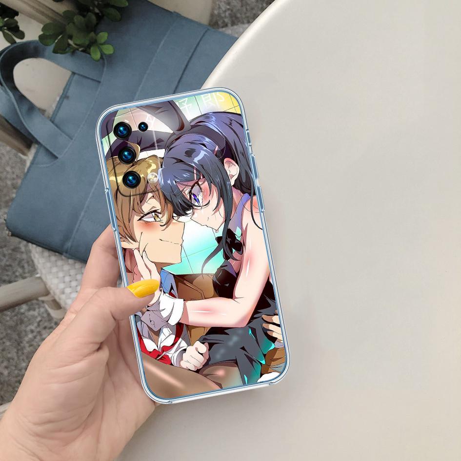 PP12 Bunny Cute Girl Anime Phone Case for Motorola Moto Edge 20 30 40 50 S30 Fusion Ultra Pro Neo Lite + G200 G23