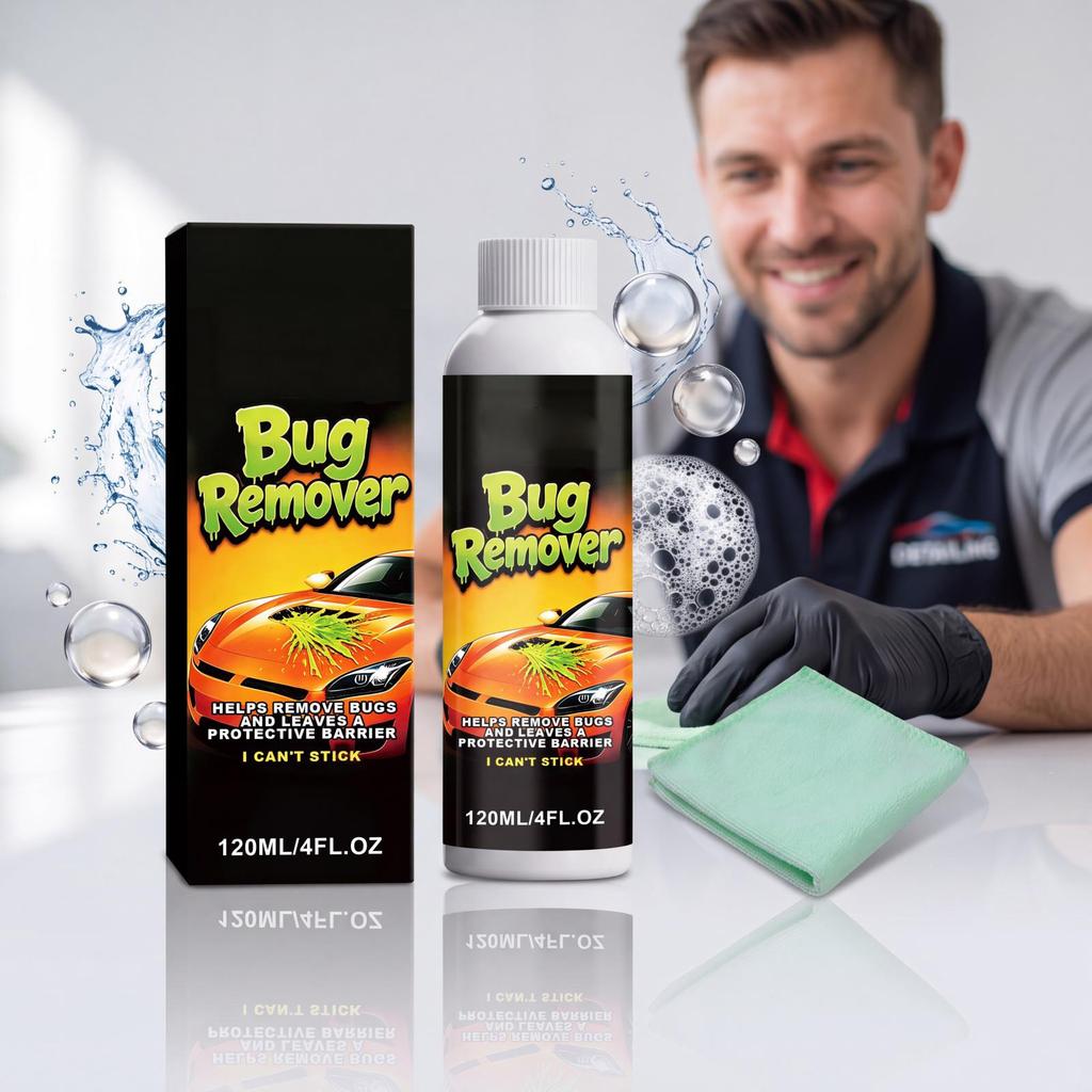 Stain Remover 120ml - Effective Cleaner for Removing from Car Paint and Glass