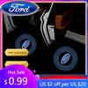 New 2026 Car Sticker For Ford Led Car Door Welcome Light Projector Lamp for Ford Mustang Shelby Focus Fusion Transit Fiesta Mond