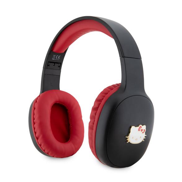 Hello kitty hkbha1bkhlmk headphones black and red