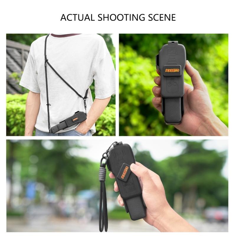 Flip Cover Camera Lens Protectors Featuring Shockproof ABS Material And Compactly Carrying Case For Accessories